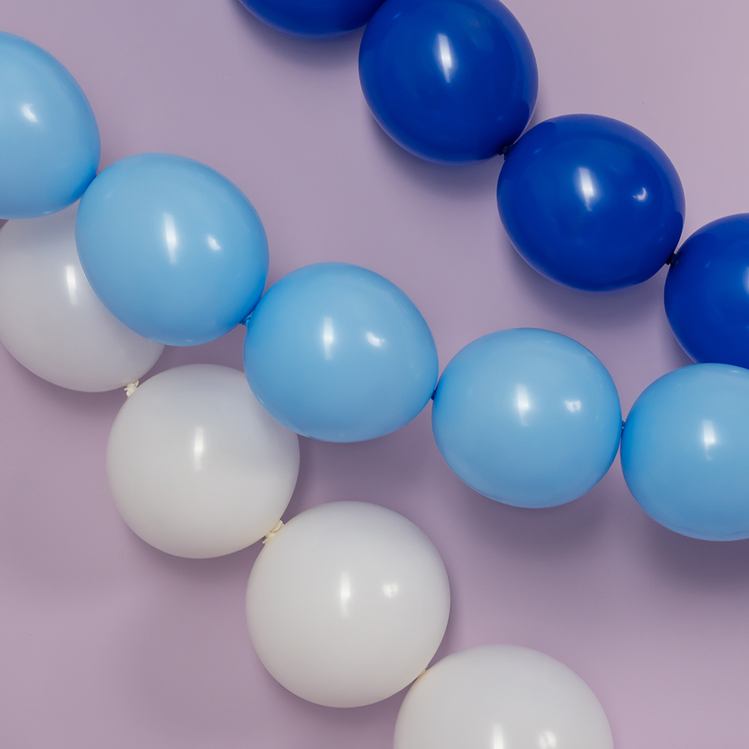 Шар (6''/15 см) Линколун, Белый, пастель, 100 шт.