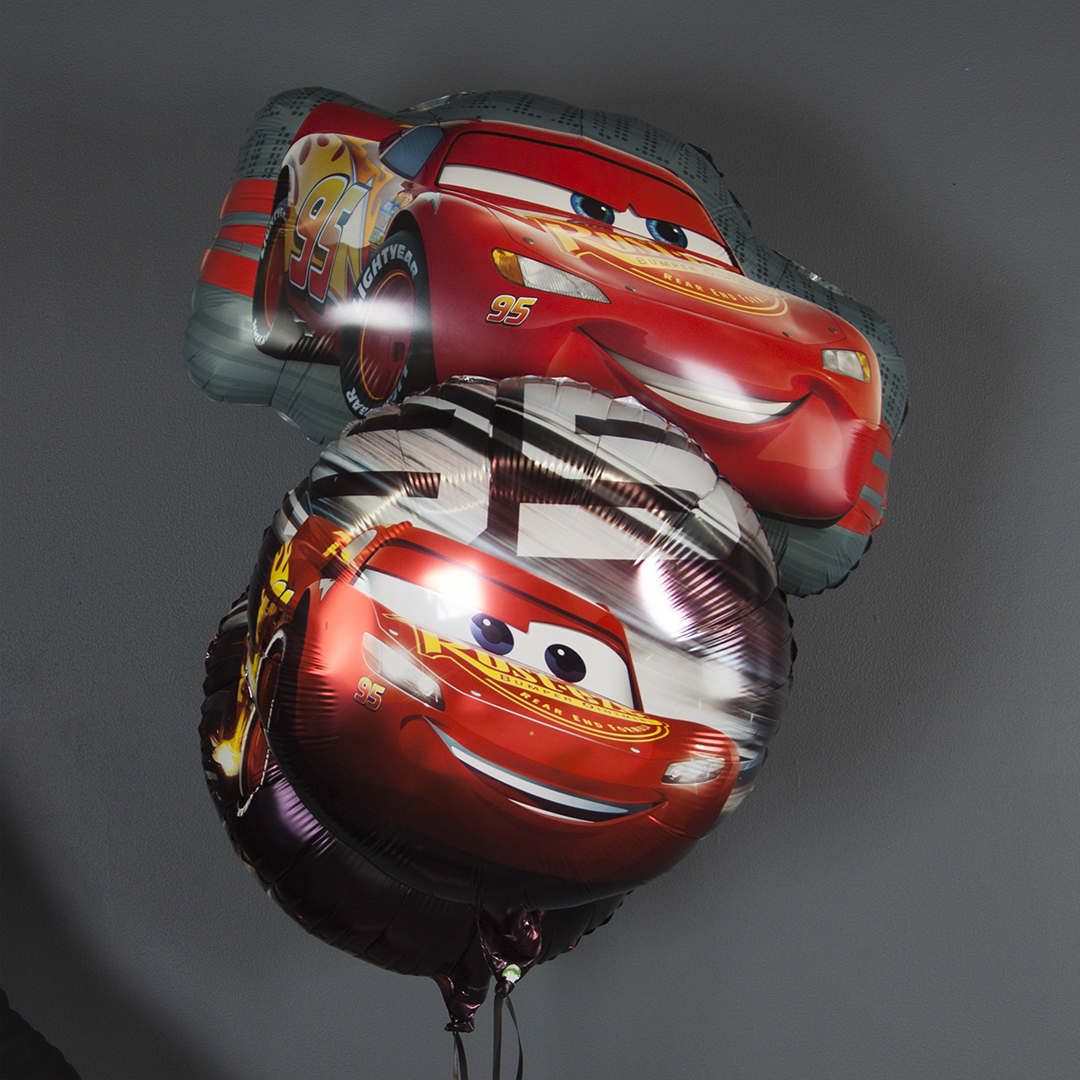 Шар (22''/56 см) Фигура, Тачки, Молния МакКуин, 1 шт.