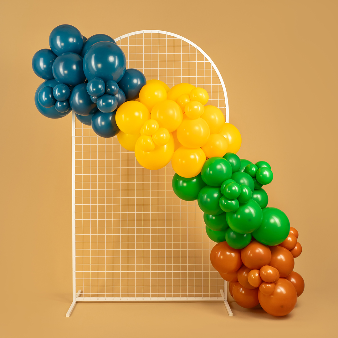 Шар (12''/30 см), Зеленый клевер (029), пастель, 12 шт.