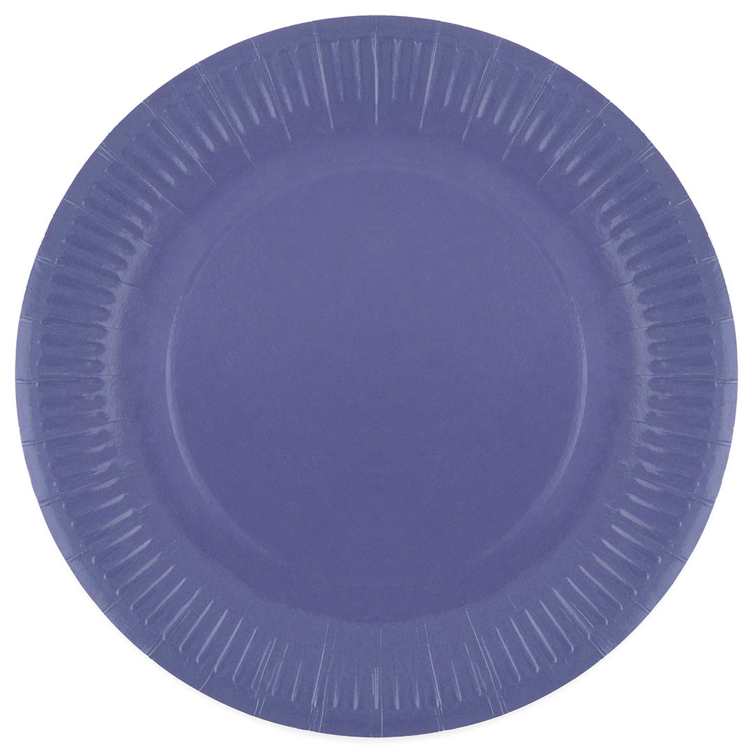 Тарелки (9''/23 см) Мастхэв, Фиолетовый, 6 шт.