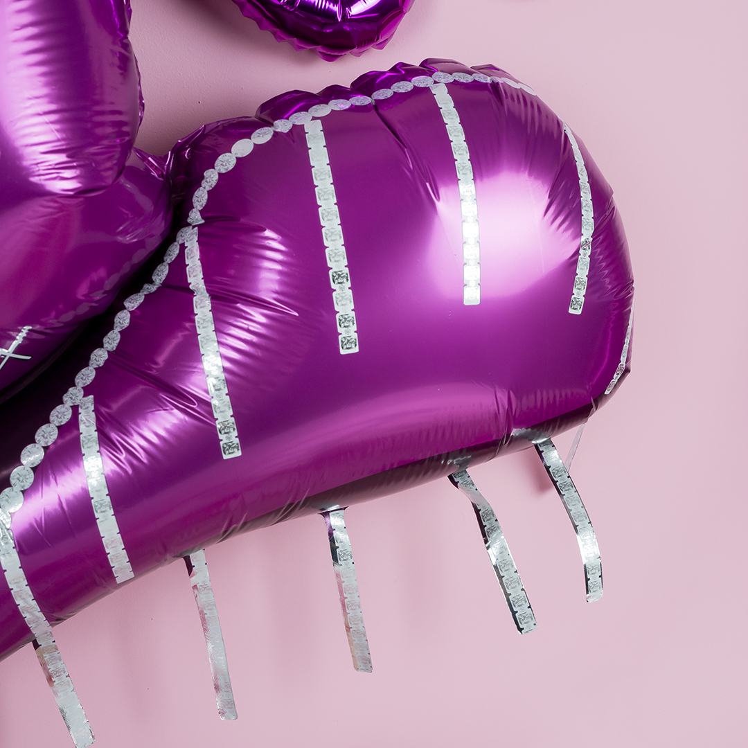 Шар (37''/94 см) Фигура, Стильная шляпа, 1 шт.