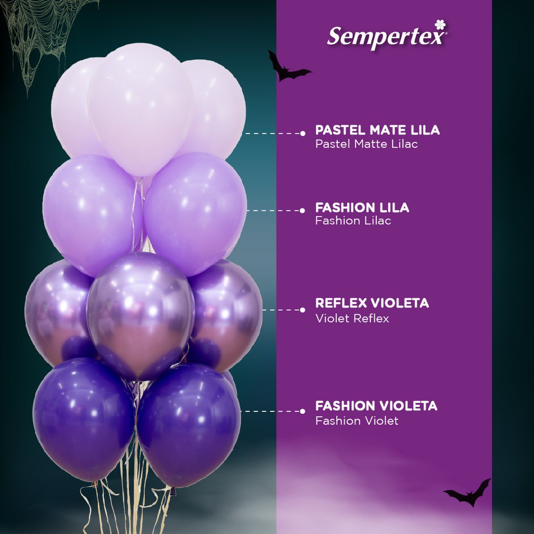 Шар (12''/30 см), Светло-сиреневый (650), макарунс, 12 шт.