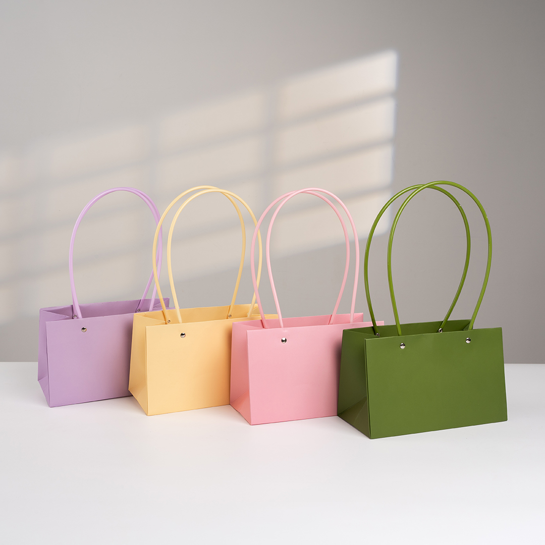 Пакет для цветов, Мастхэв, Авокадо, 22*14*11 см, 1 шт.