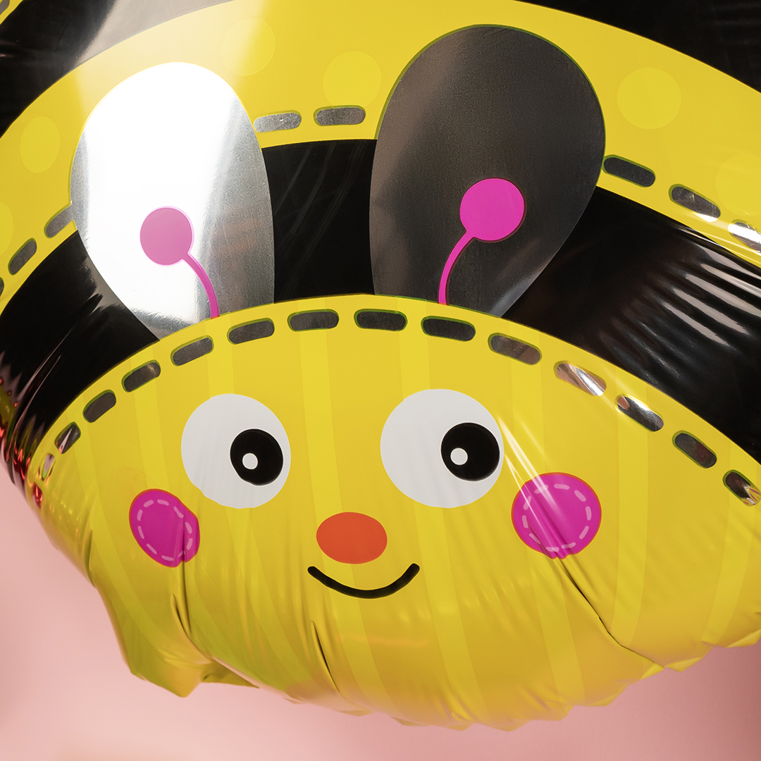 Шар (18''/46 см) Круг, Пчелка, 1 шт.