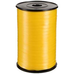 Лента полипропиленовая (0,5 см*500 м) Желтый, 1 шт.