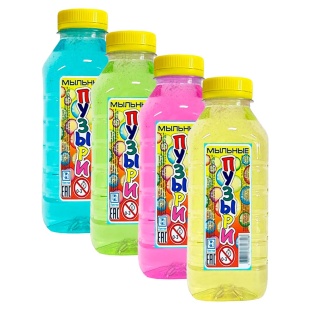 Мыльные пузыри Радуга, для пистолетов и генераторов, 0,5 л. 1 шт.