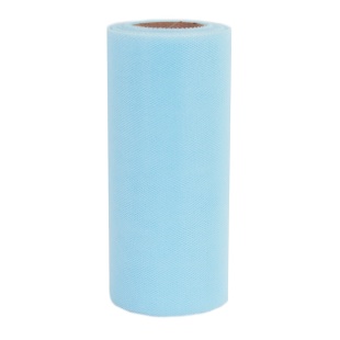 Фатин в рулоне (0,15 см*22,86 м) Голубой, 1 шт.