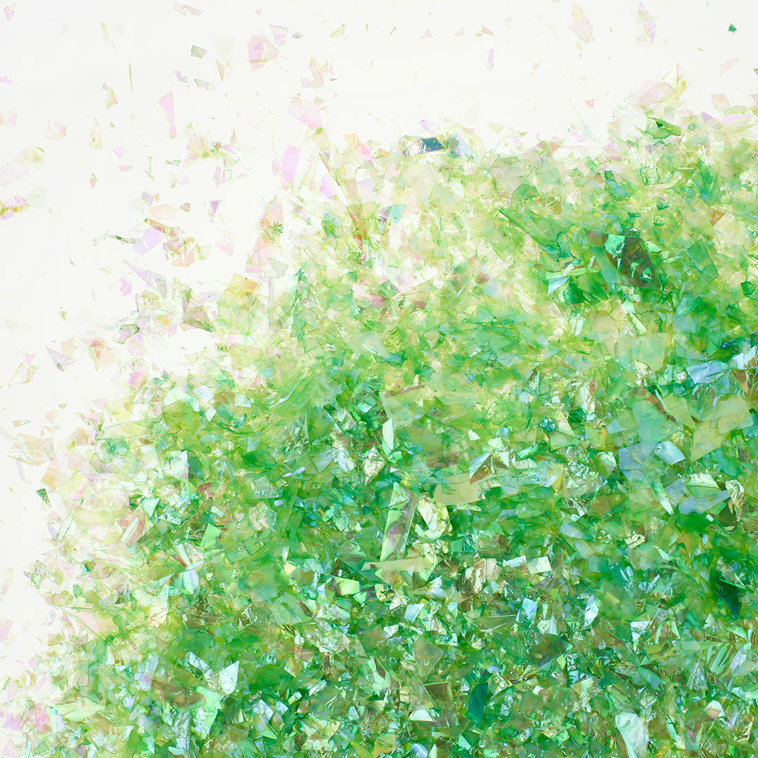 Конфетти дробленые Зеленый, Хамелеон, 20 г.