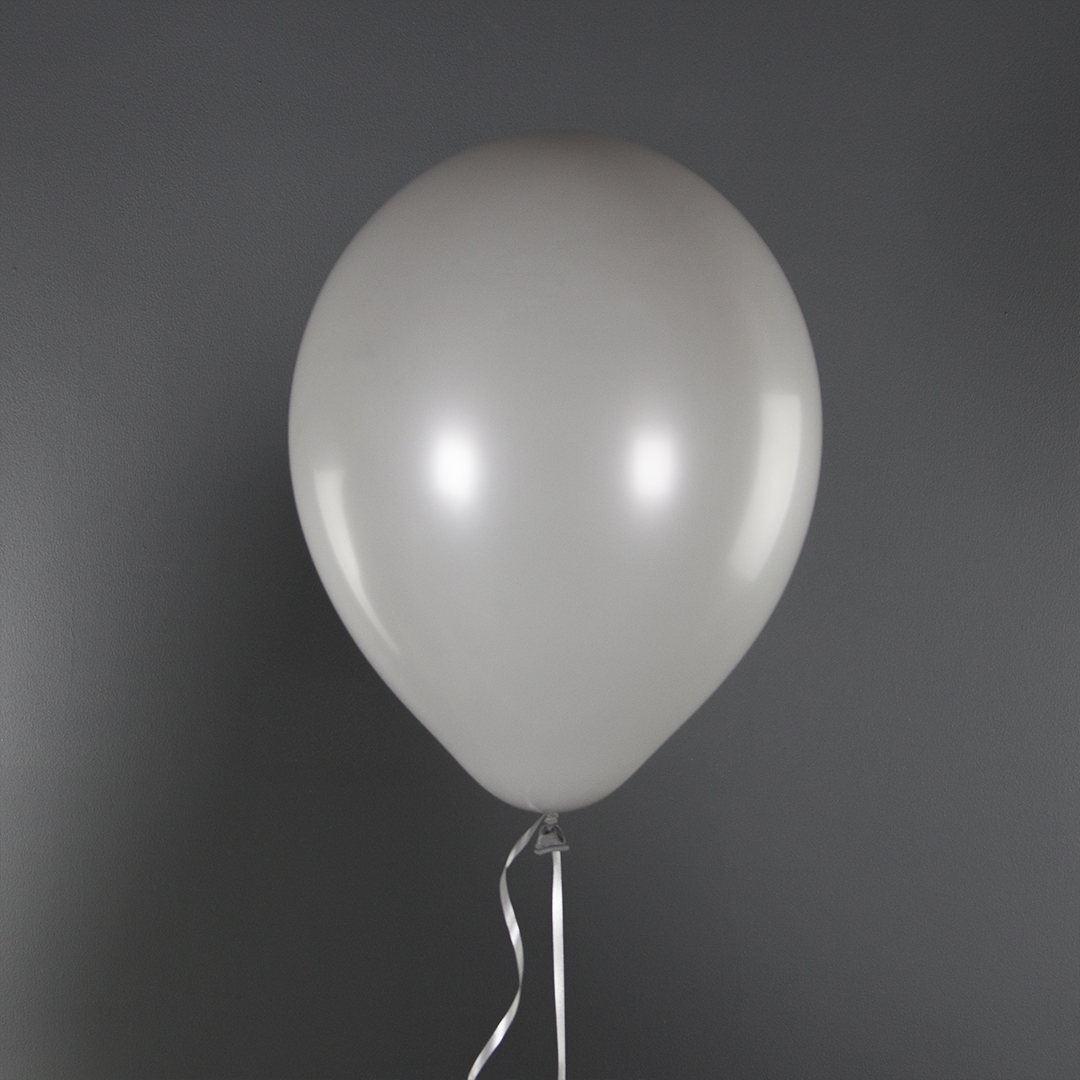 Шар (12''/30 см), Серый, пастель ретро, 100 шт.