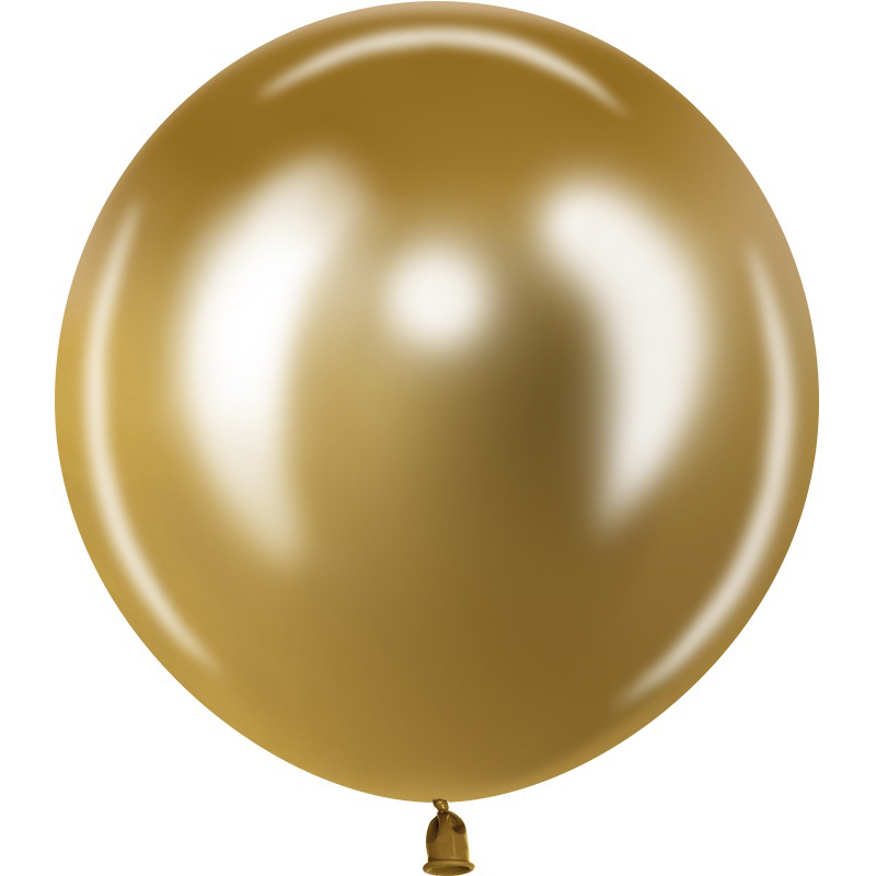 Шар (36''/91 см), Золото, хром, 1 шт.