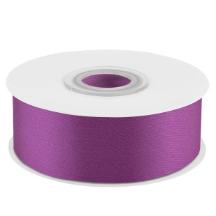 Лента атласная (2,5 см*22,85 м) Орхидея, 1 шт.