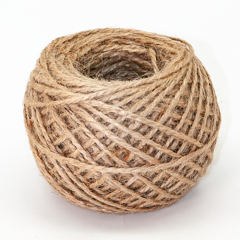 ЭКО Шпагат джутовый (50 м) 1200 текс, Бурый, 1 шт.