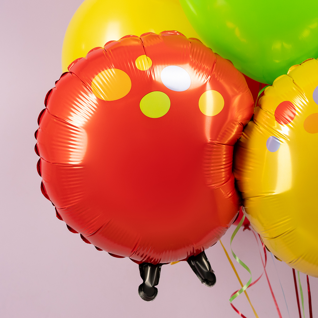 Шар (39''/99 см) Фигура, Яркая гусеница, 1 шт. в уп.