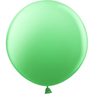 Шар (36''/91 см), Зеленый, пастель, 3 шт.