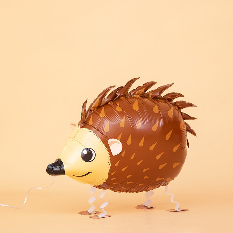 Шар 3D (24''/61 см) Ходячая Фигура, Ежик, 1 шт.