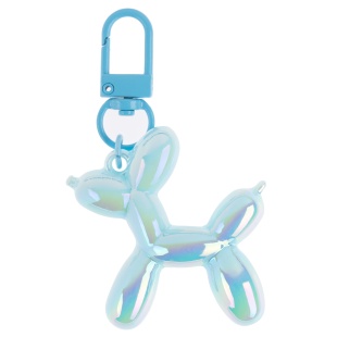 Брелок, Собачка ШДМ, Голубой, Перламутр, 4,5 см, 1 шт. 