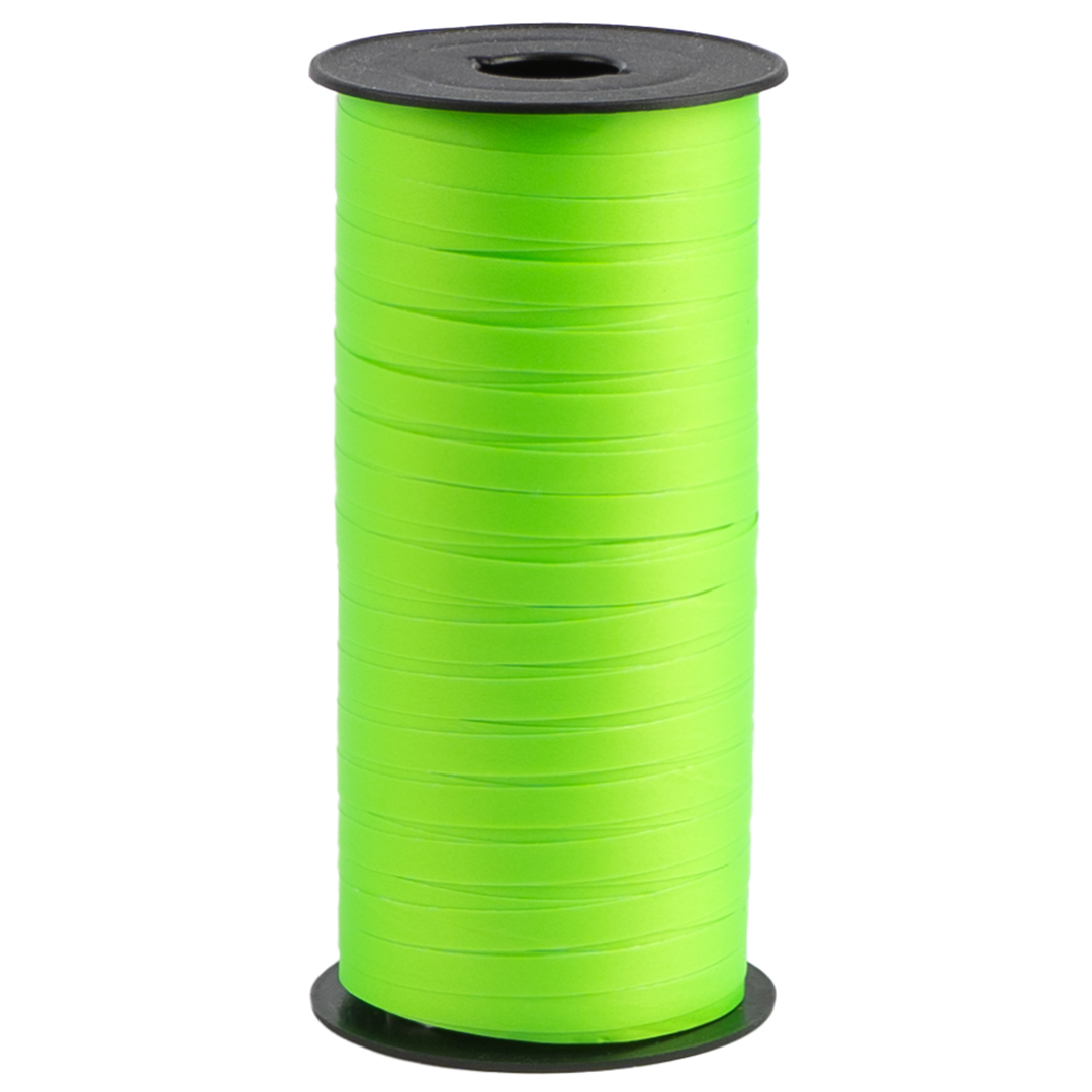 Лента полипропиленовая (0,5 см*100 м) Зеленый, Неон, 1 шт.