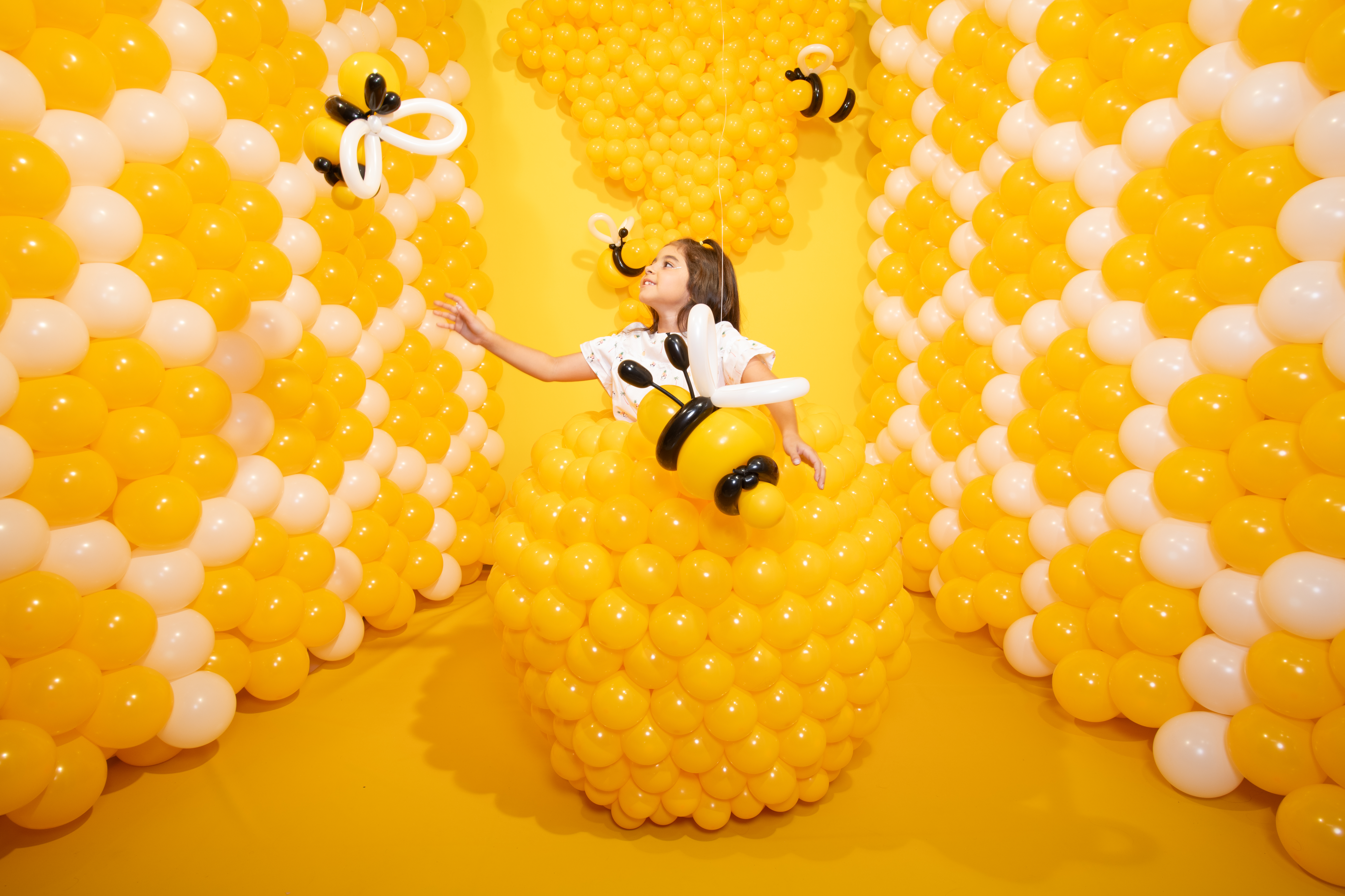 Шар (12''/30 см) Линколун, Медово-желтый (021), пастель, 50 шт.