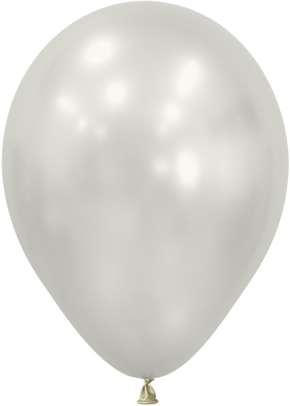 Шар (12''/30 см), Устрично-белый (806), шелк, 12 шт.