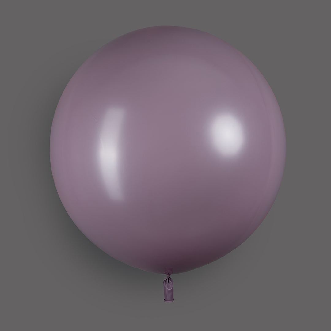 Шар (24''/61 см), Орхидея, пастель ретро, 3 шт.