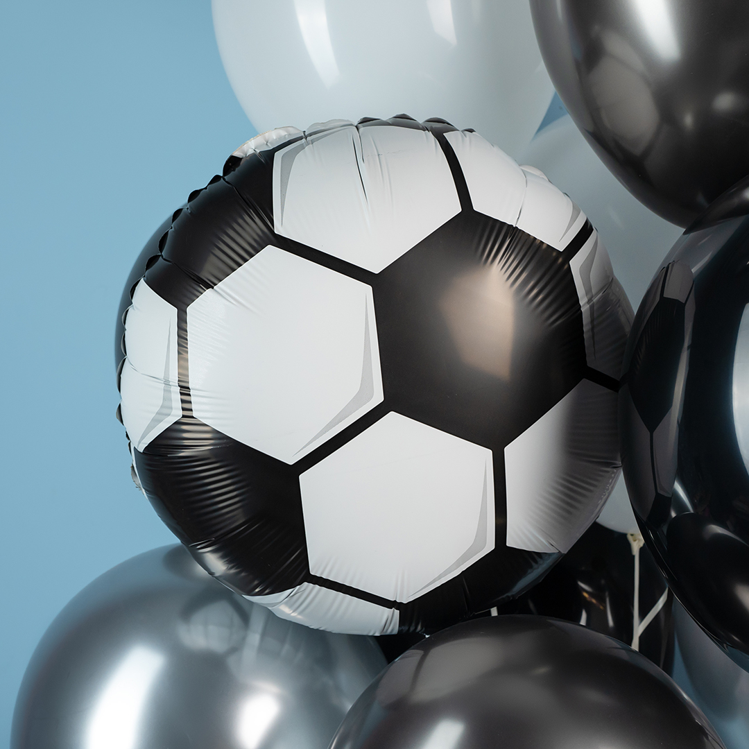 Шар (18''/46 см) Круг, Футбольный мяч, 1 шт.