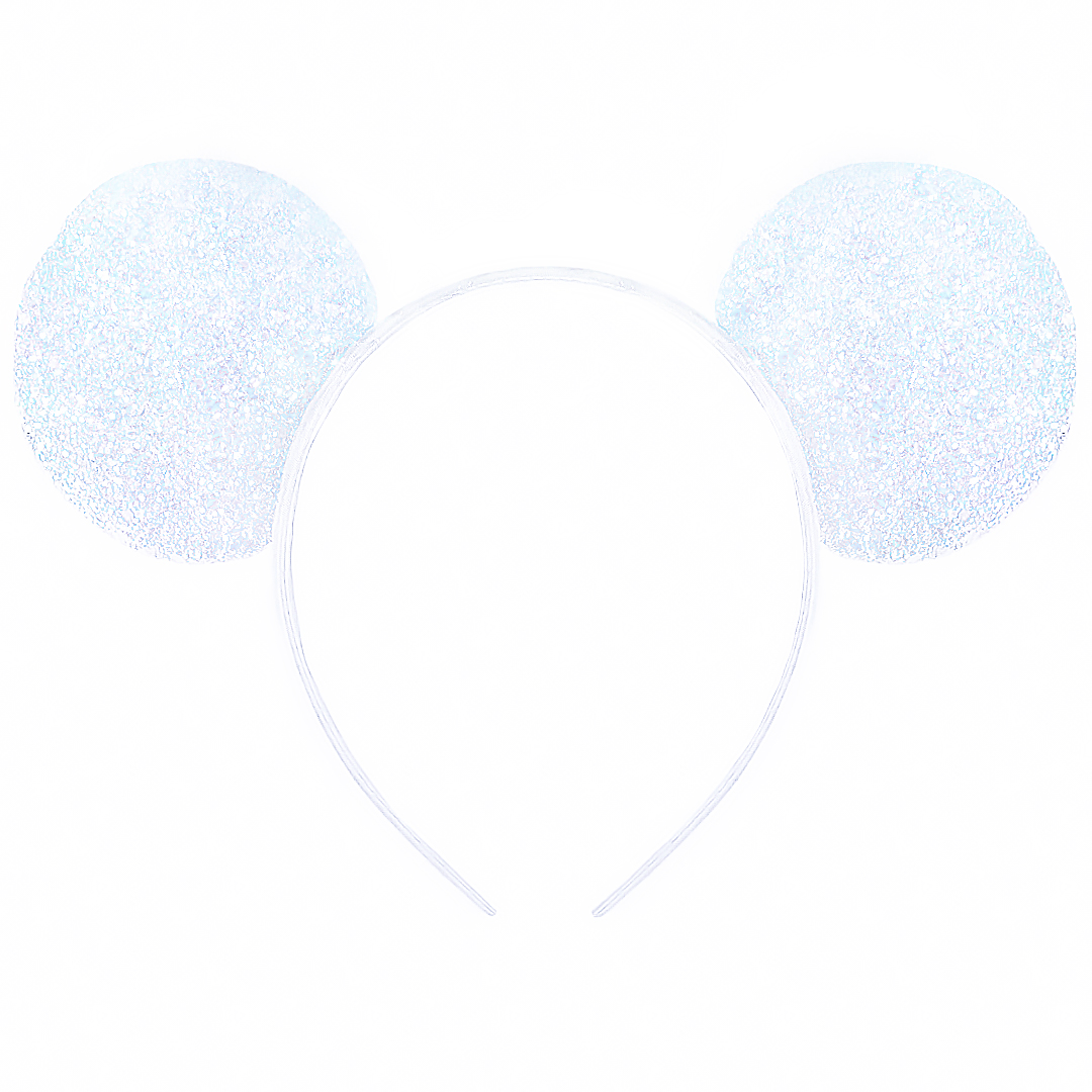 Ободок, Мышка, Белый, 1 шт. 