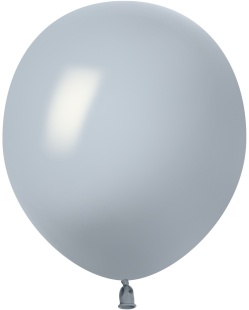 Шар (18''/46 см), Серый, пастель ретро, 10 шт.