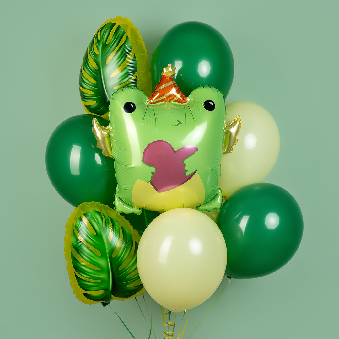 Шар (12''/30 см), Темно-зеленый, пастель, 100 шт.