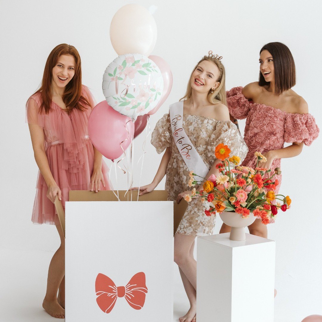 Шар (18''/46 см) Круг, Bride, 1 шт.