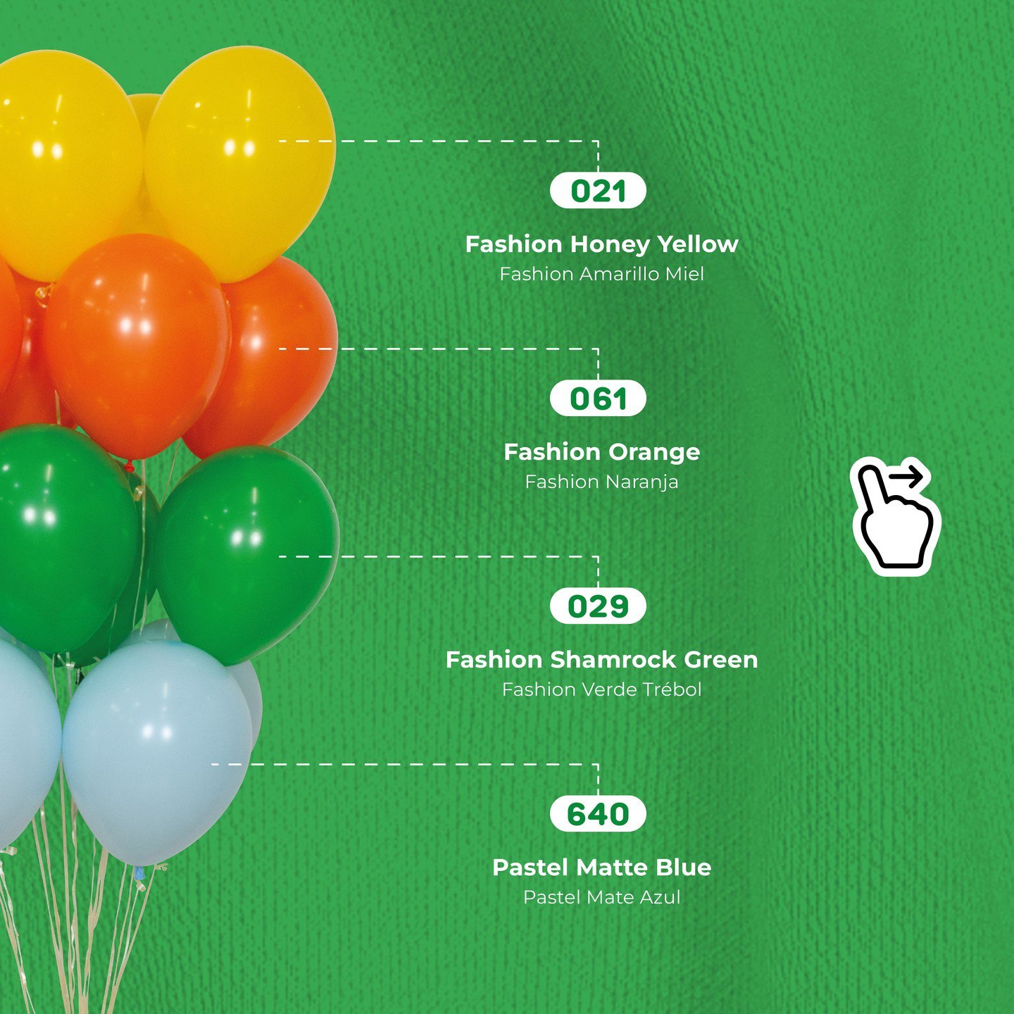 Шар (12''/30 см), Оранжевый (061), пастель, 12 шт.