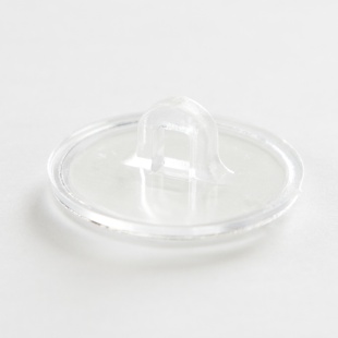 Самоклеящиеся крючки 2 см. Прозрачный, 50 шт.