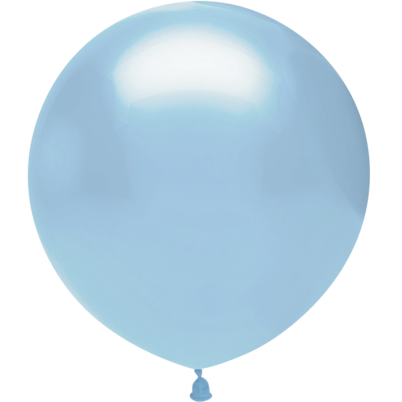 Шар (24''/61 см), Нежно-голубой (829), макарунс, 3 шт.