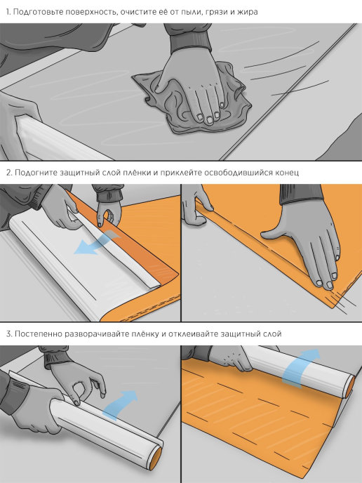 Пленка самоклеящаяся (1*5 м) ORACAL, Розовый, Глянец, 1 шт.