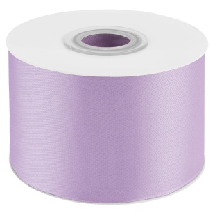 Лента атласная (3,8 см*22,85 м) Сиреневый, 1 шт.