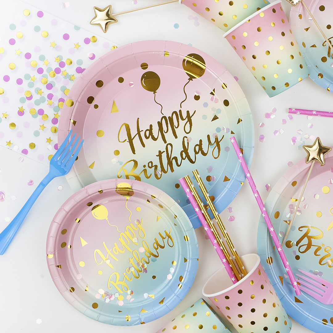 Вилки, Премиум, Голубой, 17 см, 10 шт. в упак. 