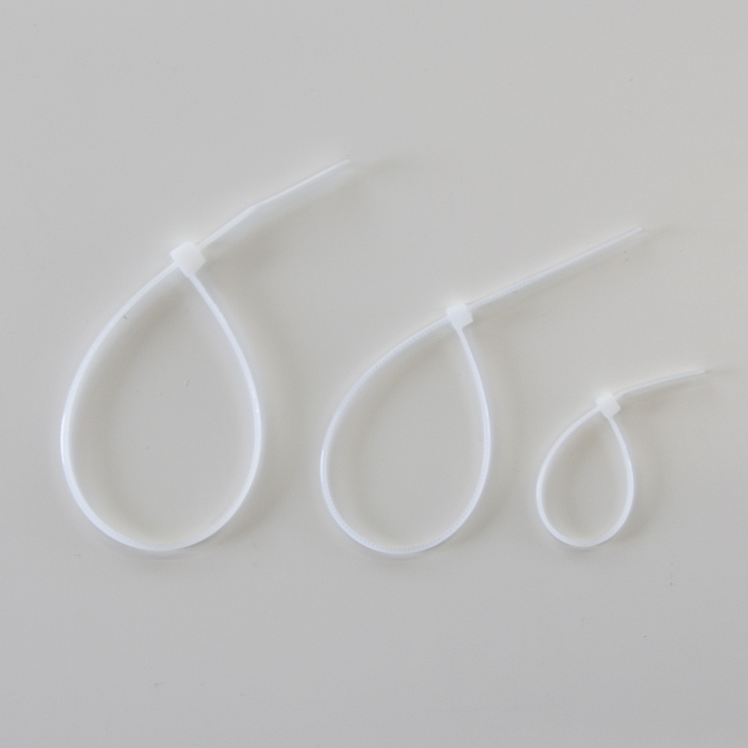 Стяжка (хомут) 3,6*200 мм. Белый, 100 шт.