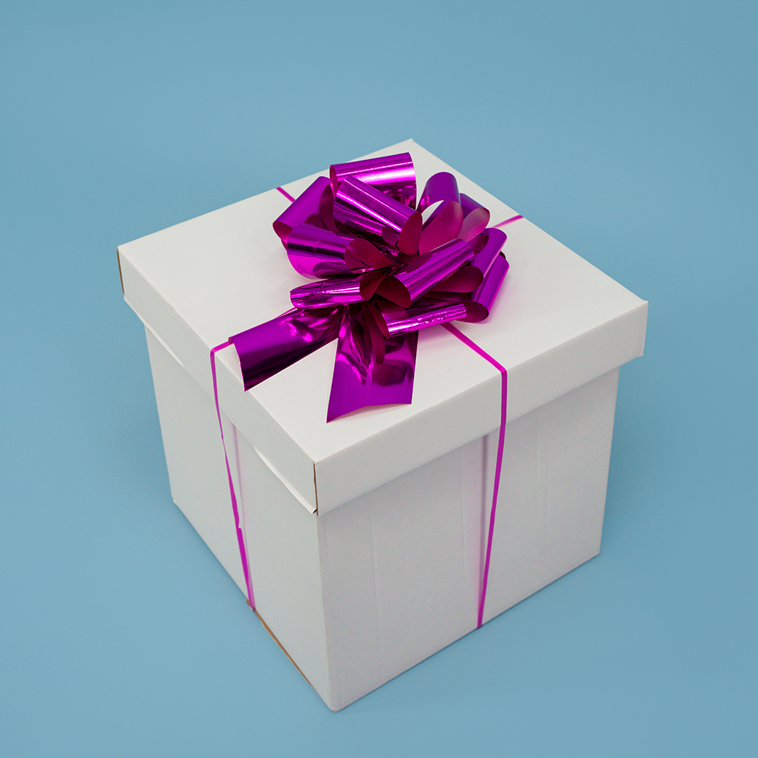 Бант Шар, Фуше, Металлик, 21 см, 1 шт. в упак. 