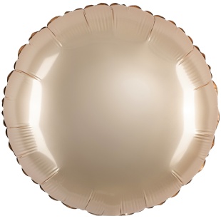 Шар (18''/46 см) Круг, Звездное Золото, Матовый, 1 шт.