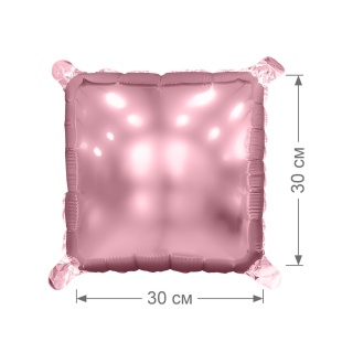 Шар (16''/41 см) Мини-Блок, Розовый фламинго, 1 шт.