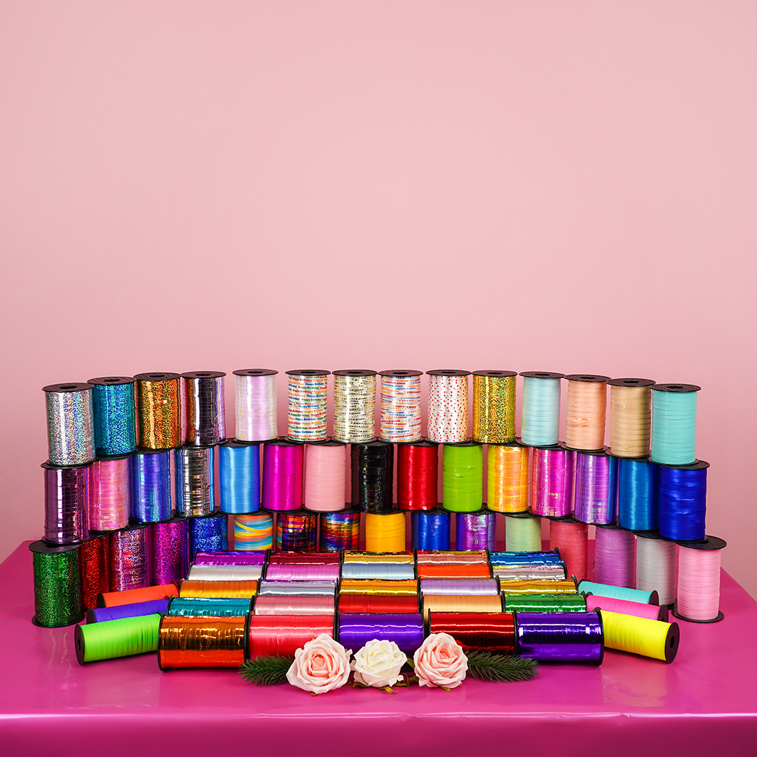 Лента полипропиленовая (0,5 см*250 м) Бронза, Металлик, 1 шт.