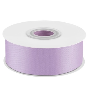 Лента атласная (2,5 см*22,85 м) Сиреневый, 1 шт.