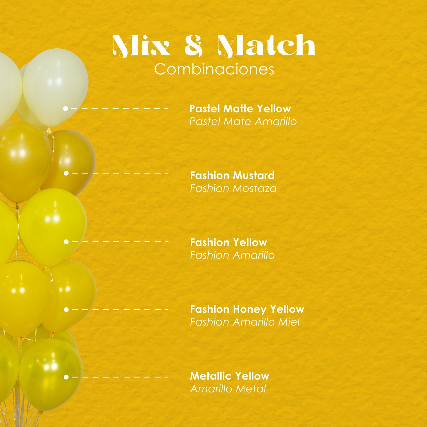 Шар (12''/30 см), Желтый (020), пастель, 50 шт.