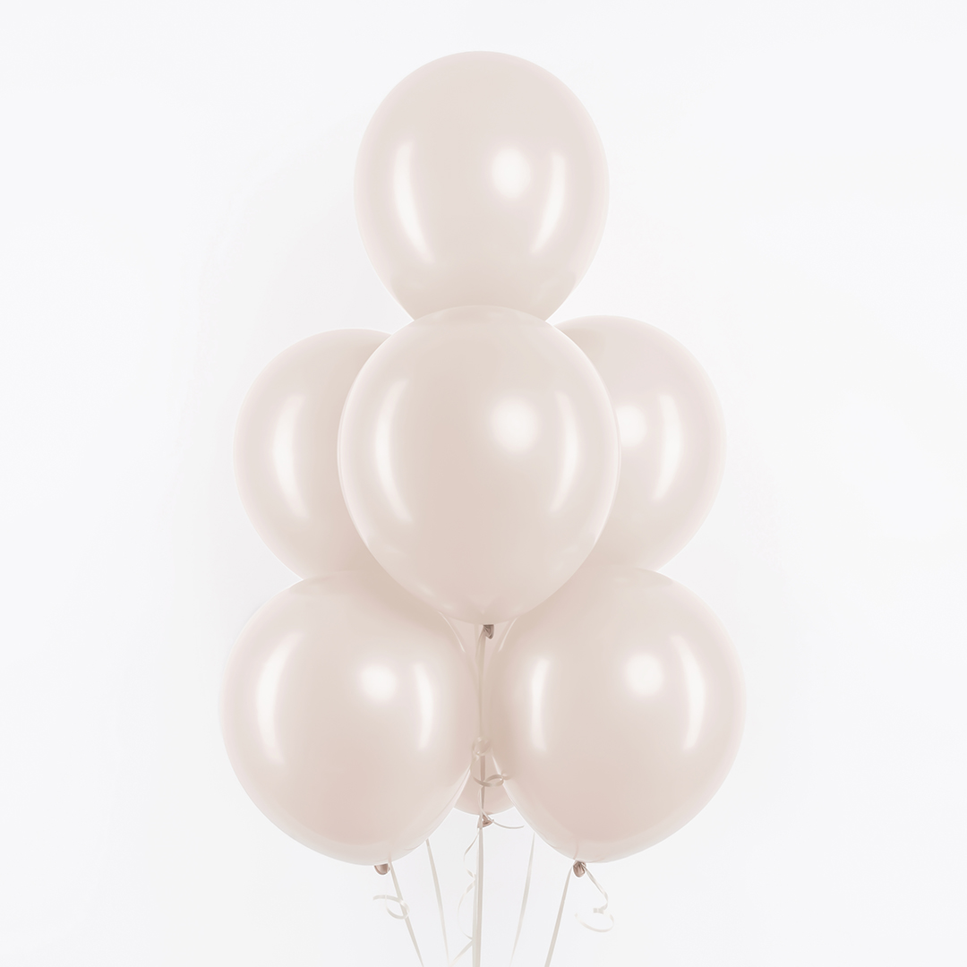 Шар (12''/30 см), Белый песок, пастель ретро, 100 шт.