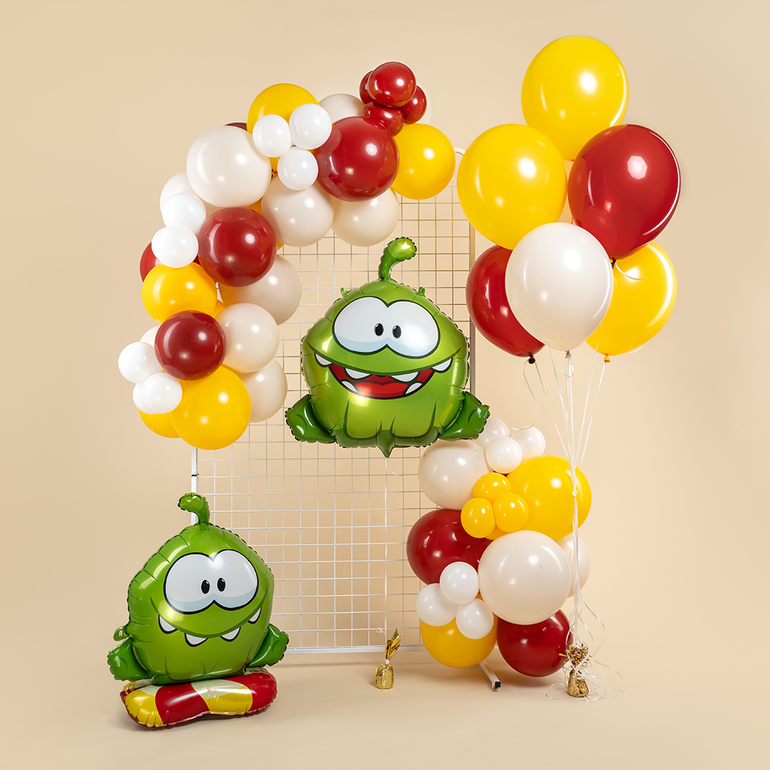 Шар (32''/81 см) Фигура, Ам Ням, 1 шт. в уп.