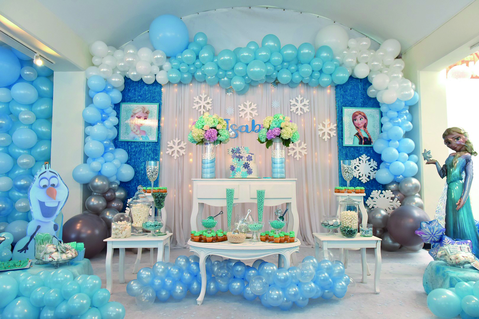 Шар (10''/25 см), Голубой (040), пастель, 100 шт.