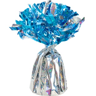 Грузик Конус, Серебро/Синий, Металлик, 12 шт.