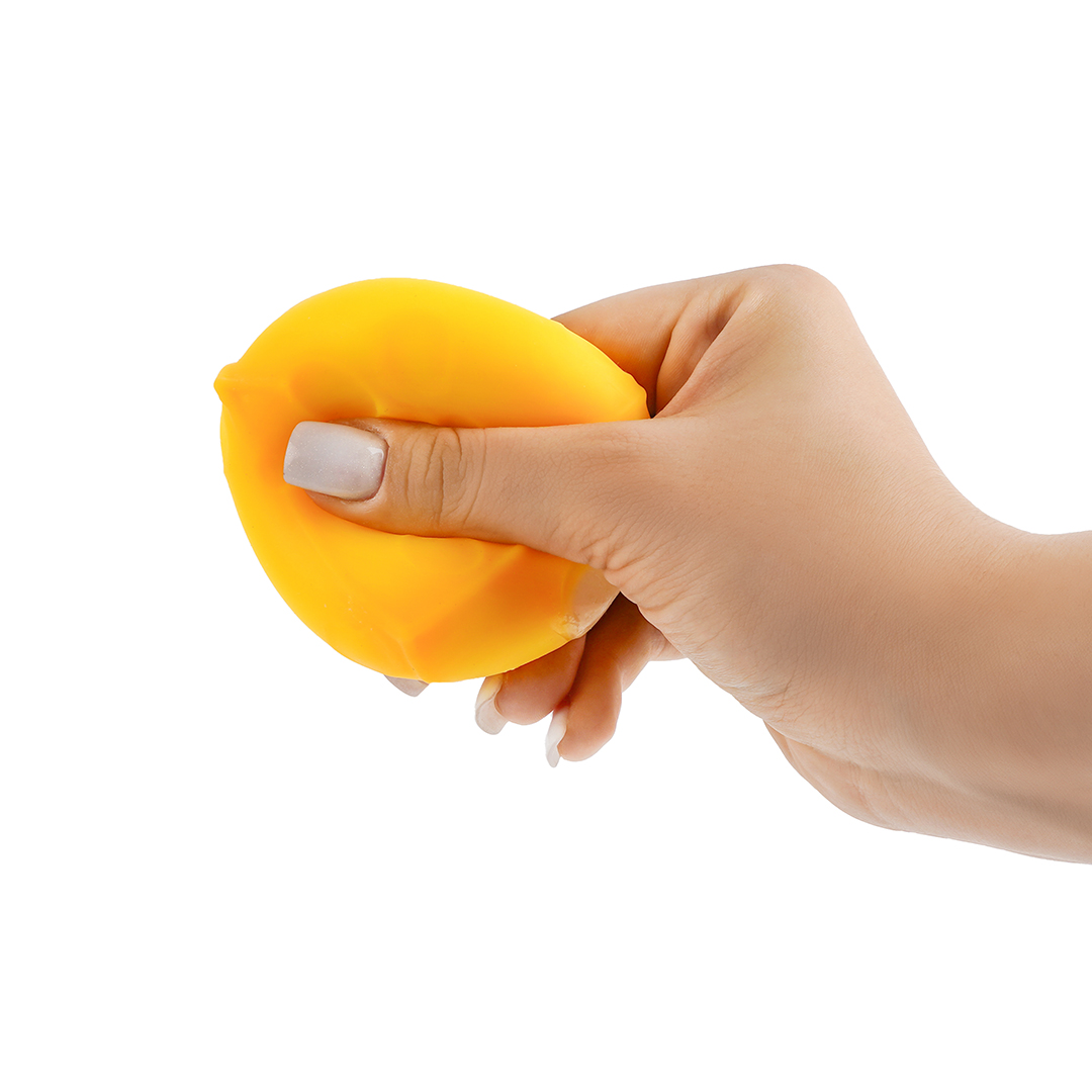 Игрушка - сквиш, Сыр, Желтый, 6*6 см, 1 шт. 