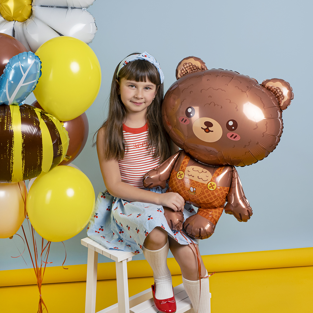 Шар (36''/91 см) Фигура, Любимый мишка, 1 шт. в уп.