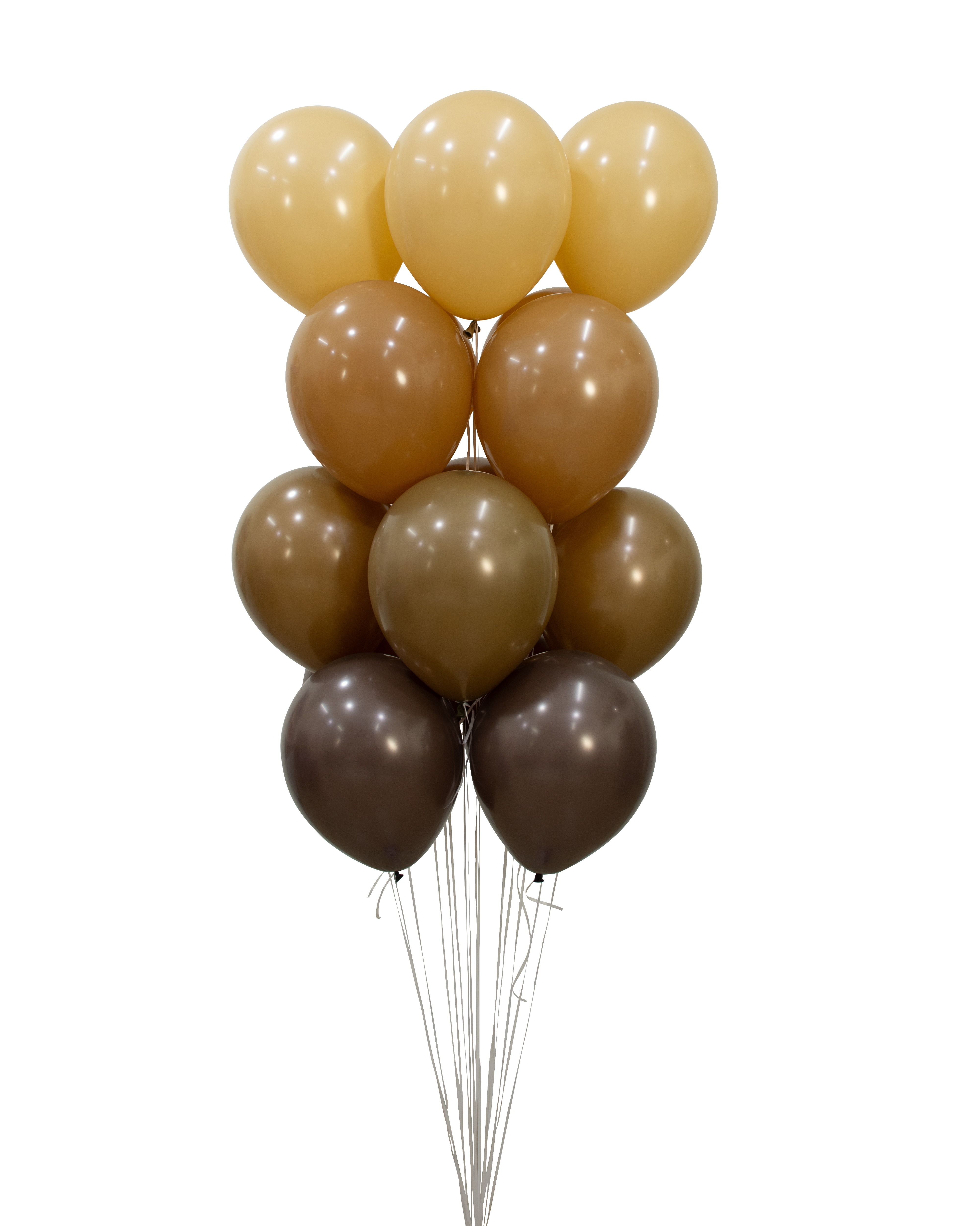 Шар (12''/30 см), Мокко (070), пастель, 12 шт.