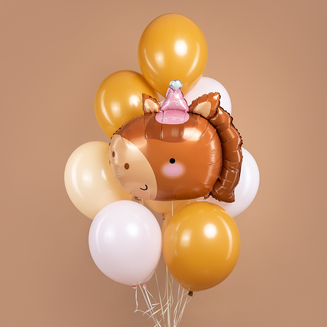 Шар (25''/64 см) Фигура, Лошадка в колпачке, 1 шт.